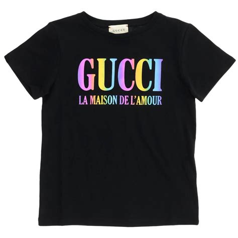 t-schirt gucci bambino|Gucci Boys Tops and T Shirts .